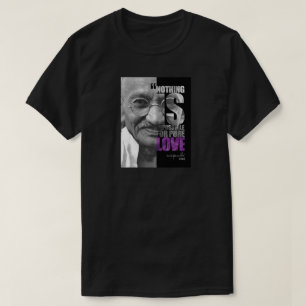 Nothing Is Impossible Ghandi Dark T-Shirt