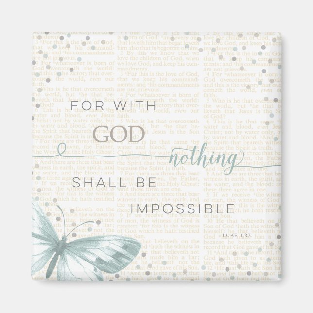 Nothing Is Impossible Magnet (Front)