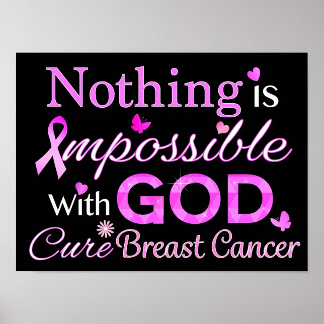 Nothing is Impossible With GOD Poster (Front)