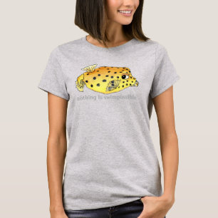 Nothing is Swimpossible Yellow Fish T-Shirt