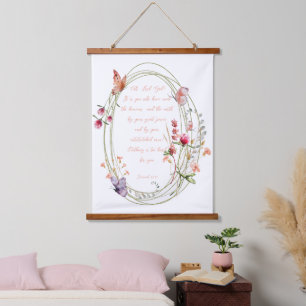 Nothing is too hard for you.   hanging tapestry