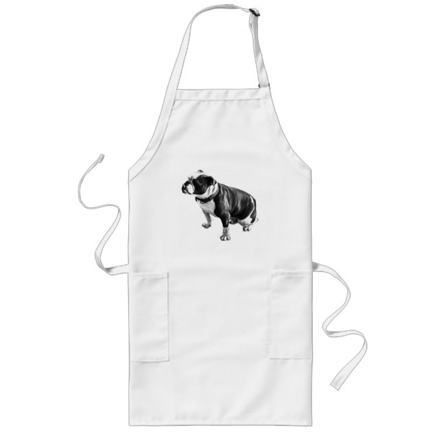 Nothing Needs Rushing Long Apron (Front)