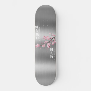 Nothing Personal - Cherry Blossom Silver Edition Skateboard