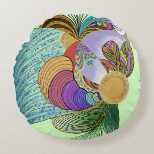 Nothing Round Pillow
