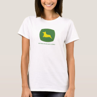Nothing Runs Like A Corgi Spaghetti Strap T-Shirt
