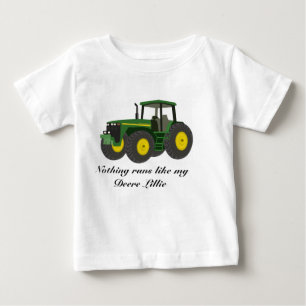 Nothing runs like my Deere girl Baby T-Shirt