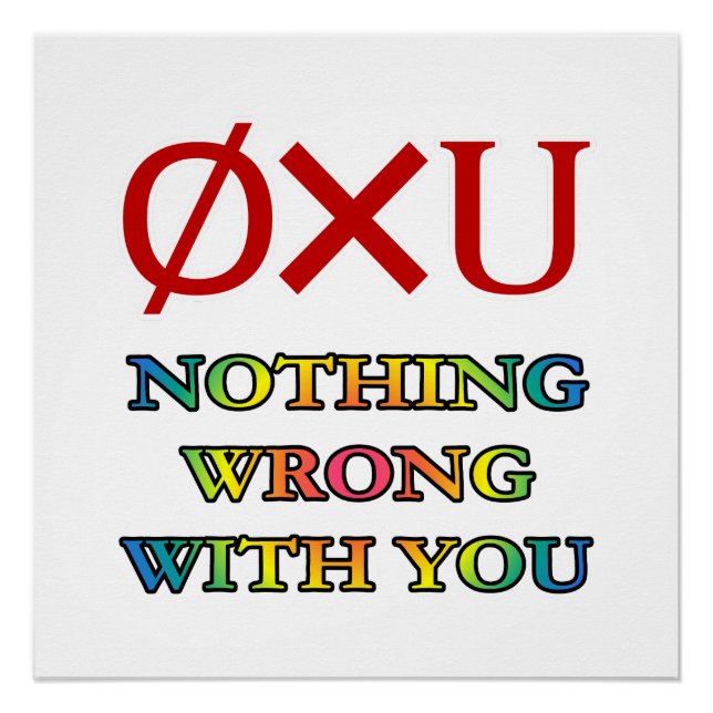 Nothing Wrong with You Poster (Front)