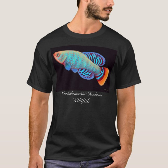 Nothobranchius Rachovii Killifish T-Shirt (Front)