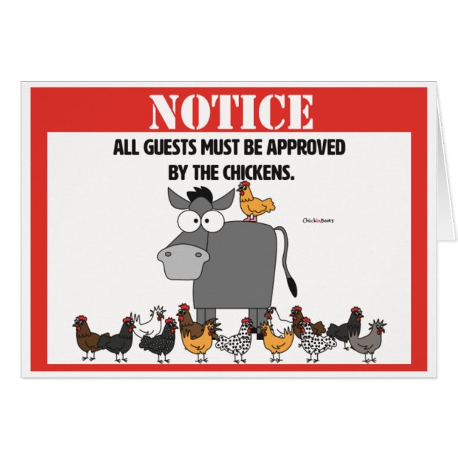 Notice! (Front Horizontal)