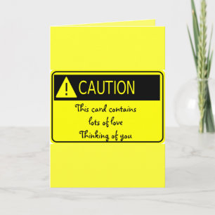 Notice beware_ card
