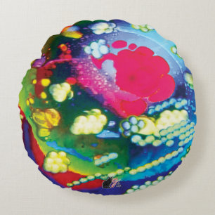 Notion In Motion Round Pillow