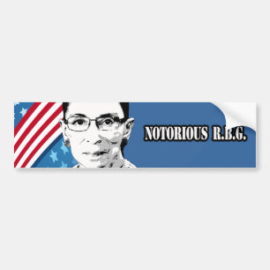 Notorious R.B.G. Bumper Sticker