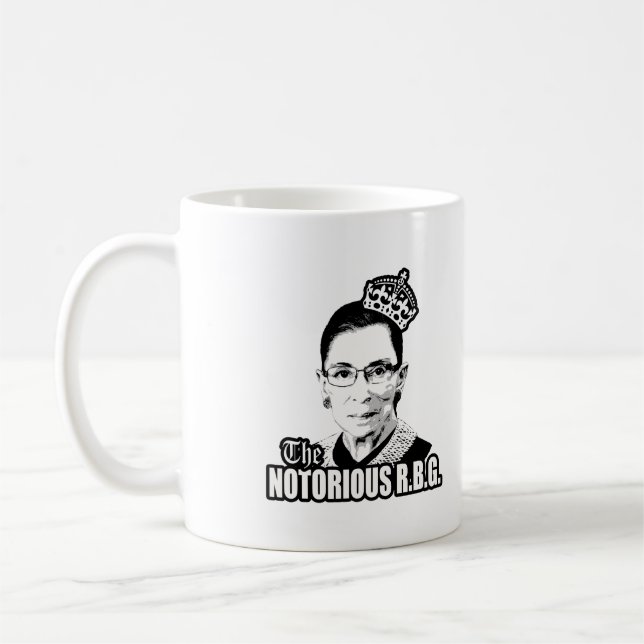 Notorious R.B.G. Coffee Mug (Left)