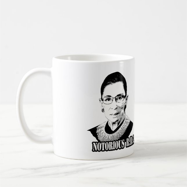 Notorious R.B.G. Coffee Mug (Left)