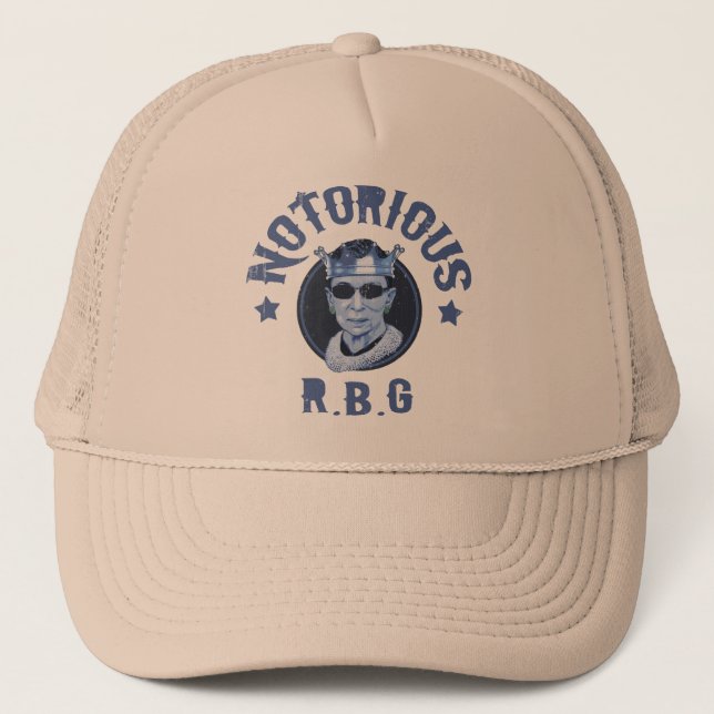 Notorious RBG III Trucker Hat (Front)