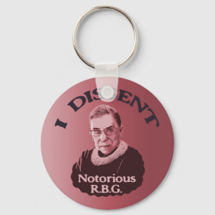Notorious RBG -p Keychain