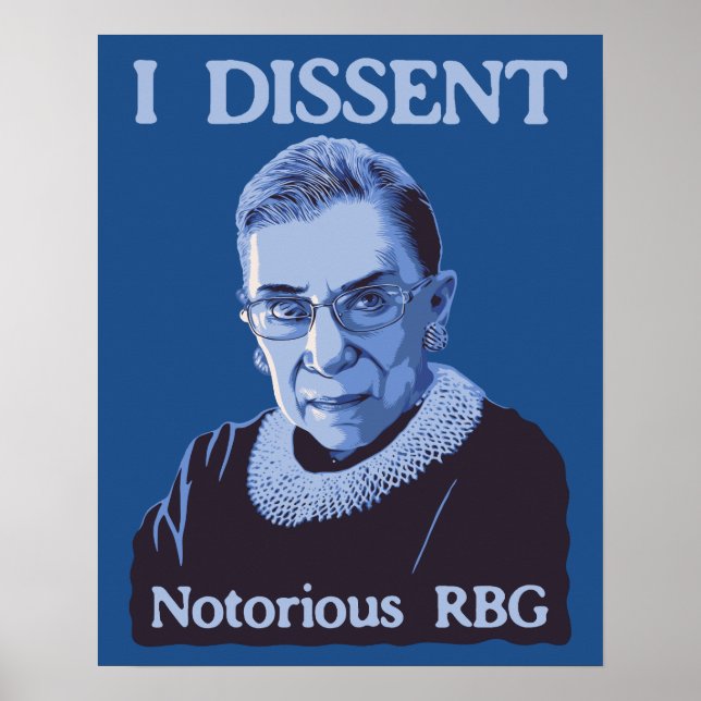 Notorious RBG Poster (Front)