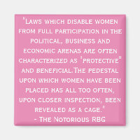 Notorious RBG Quote Magnet