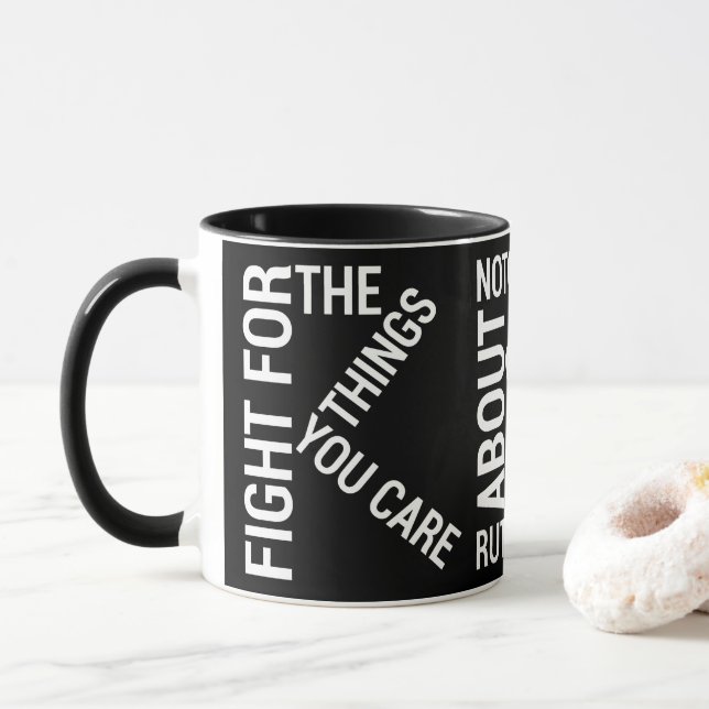 Notorious Rbg, RBG Womens, Ruth Bader Ginsburg Mug (With Donut)