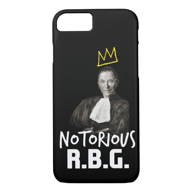 Notorious RBG Ruth Bader Ginsburg iPhone Case (Back)