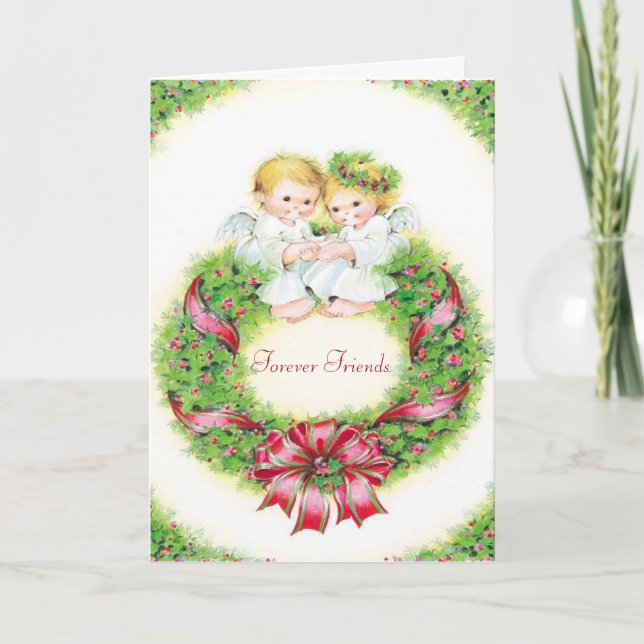 Notre amitié - carte de voeux (Devant)