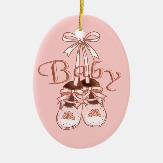 Notre Bébé Fille Chaussures ornement (Devant)