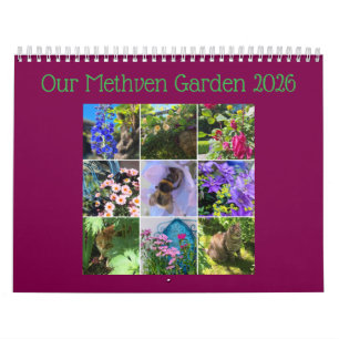 Notre calendrier de jardin Methven 2026