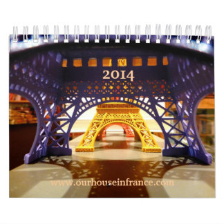 Notre Chambre en France, calendrier 2014