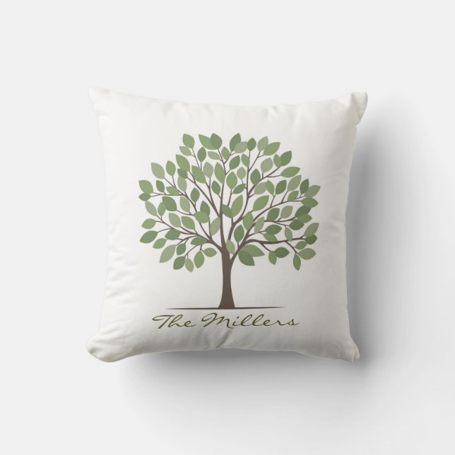 Notre coussin d'arbre généalogique (Recto)