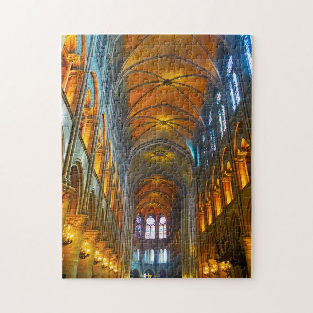 Notre Dame (1163-2019) Jigsaw Puzzle (Vertical)