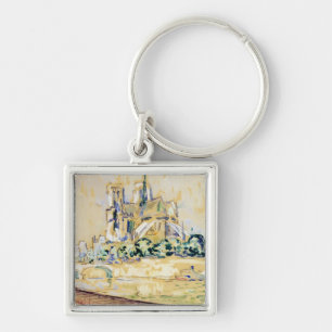 Notre Dame, 1885 Keychain