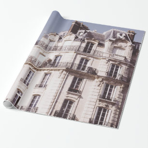 Notre Dame and Parisian Architecture Wrapping Paper