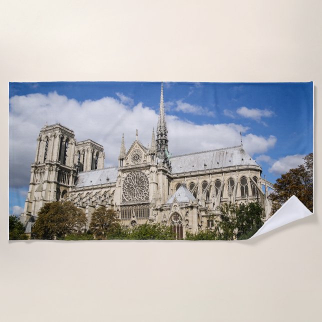 Notre Dame Beach Towel (Front)
