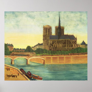 Notre-Dame c.1933 Poster