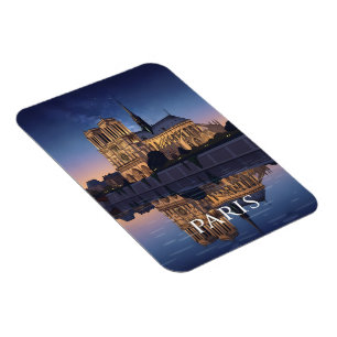 Notre Dame Cathedra Paris France Magnet