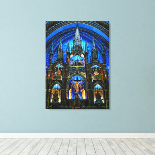 Notre Dame Cathedral Altar Canvas Print