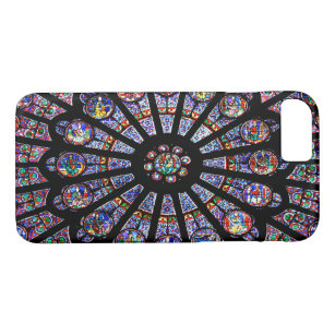 Notre-Dame Cathedral Colourful Stained Glass Case-Mate iPhone Case