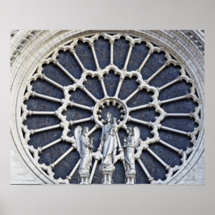 Notre Dame Cathedral, detail Poster