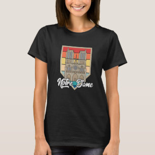 Notre Dame Cathedral From Paris In France The Chur T-Shirt