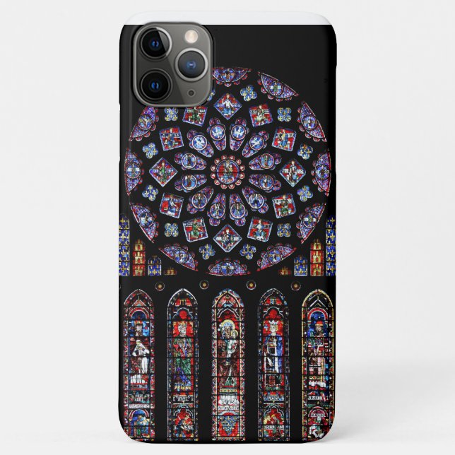 Notre Dame Cathedral North Rose Window Photo Case-Mate iPhone Case (Back)