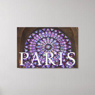 Notre Dame Cathedral Paris, France Canvas Print
