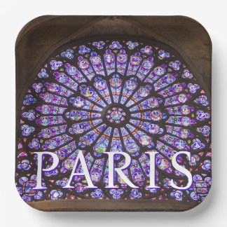 Notre Dame Cathedral | Paris, France Paper Plate