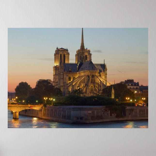 Notre Dame Cathedral Poster (Front)