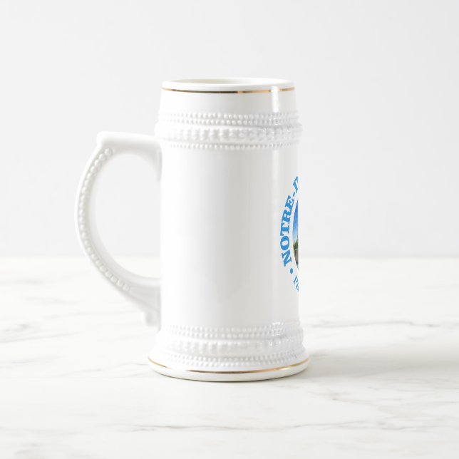 Notre Dame Cathedral (rd) Beer Stein (Left)