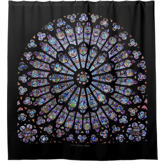 NOTRE DAME CATHEDRAL ROSE WINDOW (Front)
