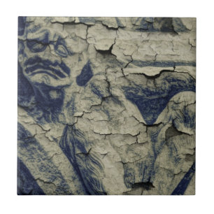 notre dame cathedral statue gothic gargoyle tile