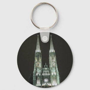 Notre Dame Church Keychain