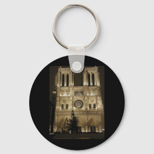 Notre Dame Church Keychain