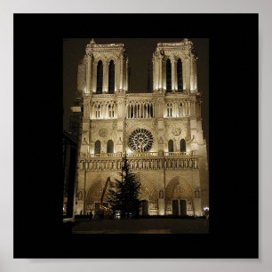 Notre Dame Church Poster