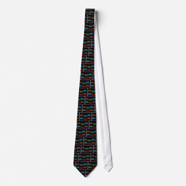 Notre Dame Collage Tie (Front)